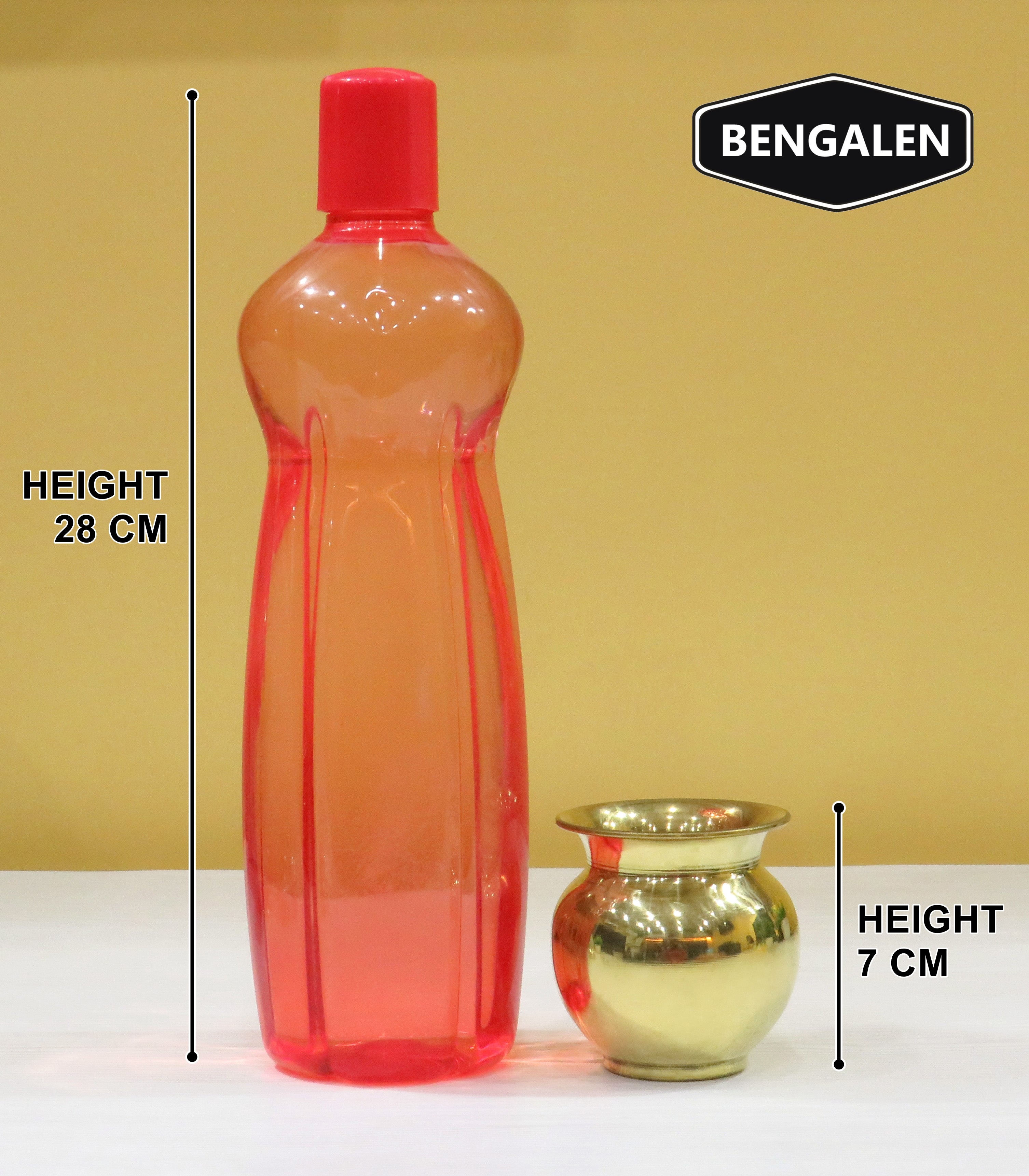 BENGALEN পিতলের কলশ লোটা গাদোয়া ডায়মন্ড ডিজাইনের পূজার প্রবন্ধ বাড়ির মন্দিরের জন্য সাজসজ্জার পূজার আইটেম পূজার উদ্দেশ্য ফেরত উপহার