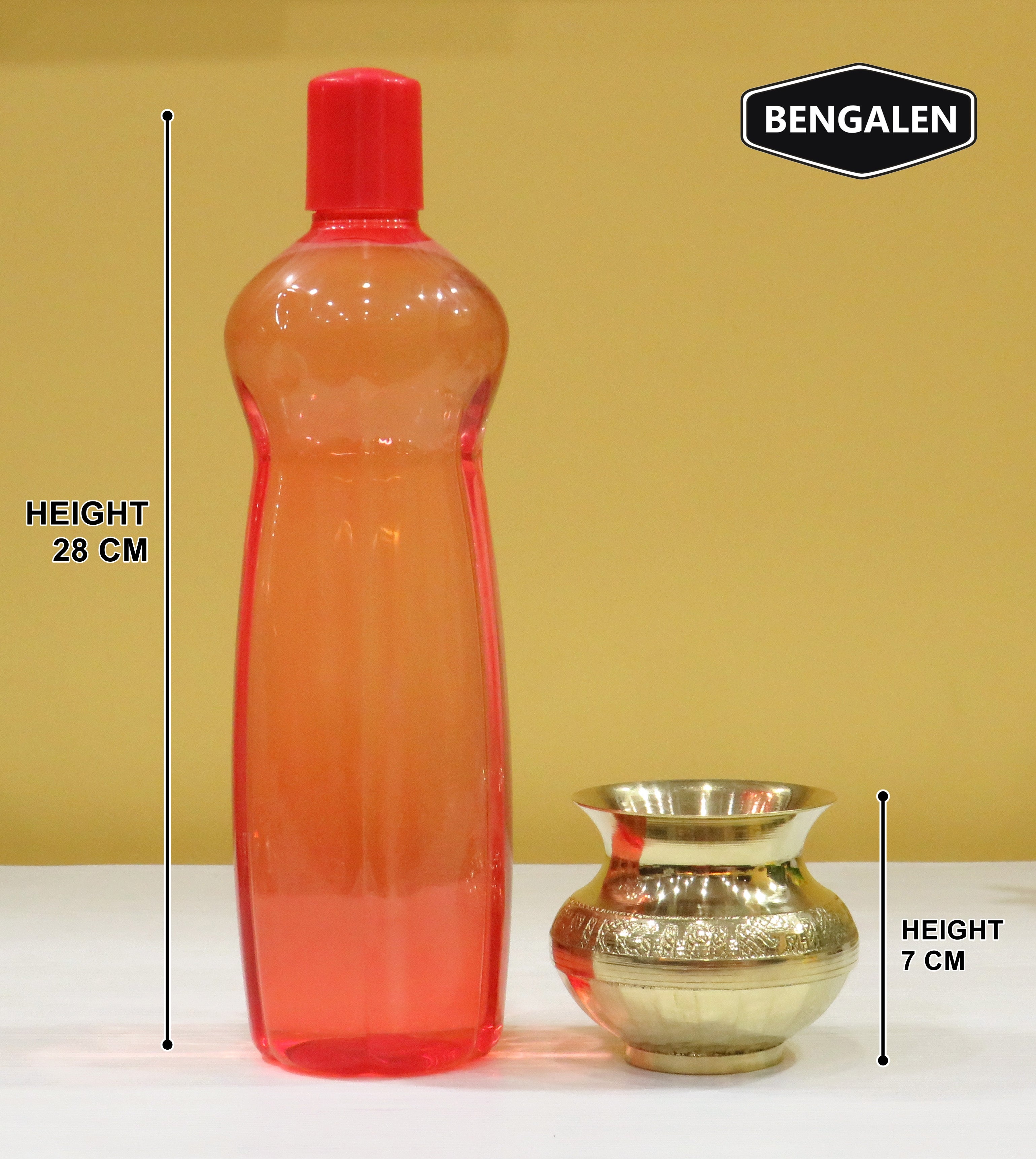 BENGALEN পিতলের কলশ লোটা গাদোয়া পূজার প্রবন্ধ বাড়ির মন্দিরের জন্য আলংকারিক পূজা আইটেম পূজার উদ্দেশ্য ফেরত উপহার