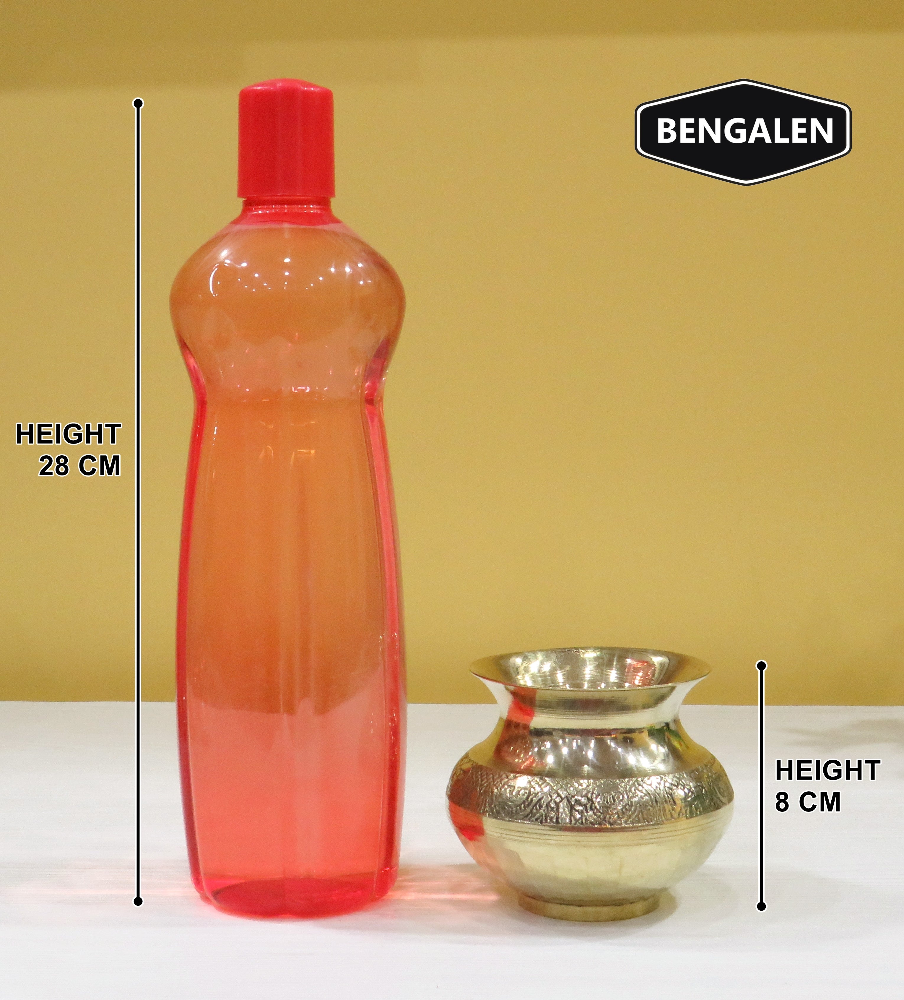BENGALEN পিতলের কলশ লোটা গাদোয়া পূজার প্রবন্ধ বাড়ির মন্দিরের জন্য আলংকারিক পূজা আইটেম পূজার উদ্দেশ্য ফেরত উপহার