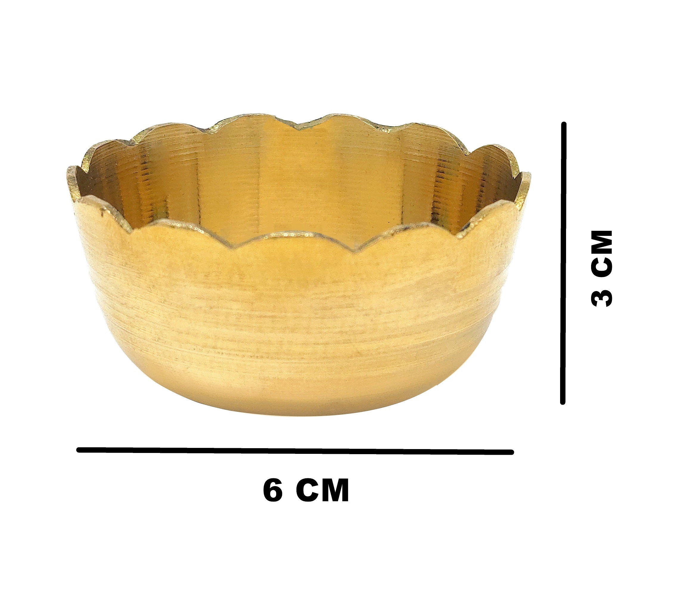 Bengalen Brass Kangura Katori Etiching No.2