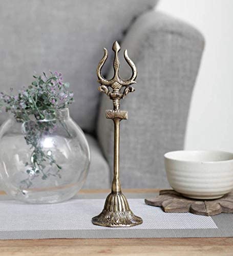 Bengalen Brass Shiva's Trishul - 8 Inches
