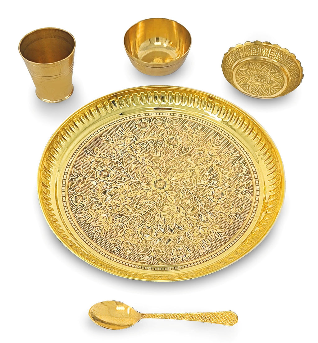 Universal Hub Pooja Thali Set Messing Puja Plate Indian Home Decoratieve Items Indian Wedding, Decorative Puja Set Plate Hindu Aarti Plate Temple Accessories Bhog Thali Gift Universal Hub Pooja Thali Set Messing Puja Plate Indian Home Decoratieve Items Indian Wedding, Decorative Puja Set Plate Hindu Aarti Plate Temple Accessories Bhog Thali Gift